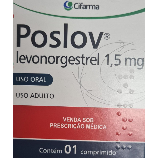 Poslov - Levonorgestrel 1,5mg - Comprimido